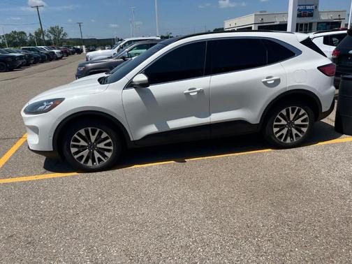 Star White 2020 Ford Escape Titanium