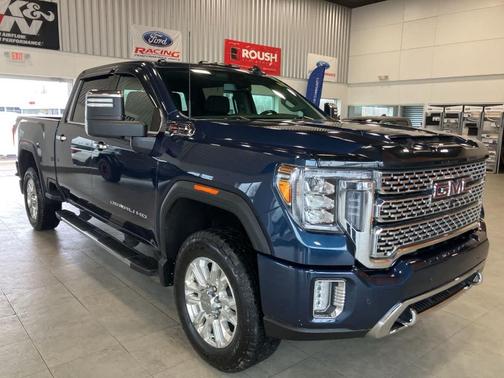 Blue 2023 GMC Sierra 2500 Denali