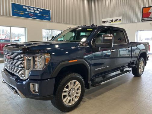 Blue 2023 GMC Sierra 2500 Denali