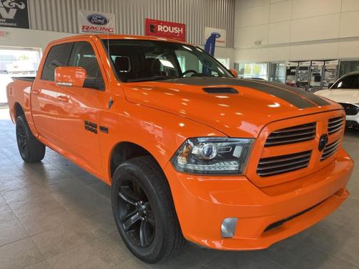 Ignition Orange Metallic 2017 RAM 1500 Sport