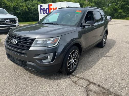 Magnetic Metallic 2017 Ford Explorer sport