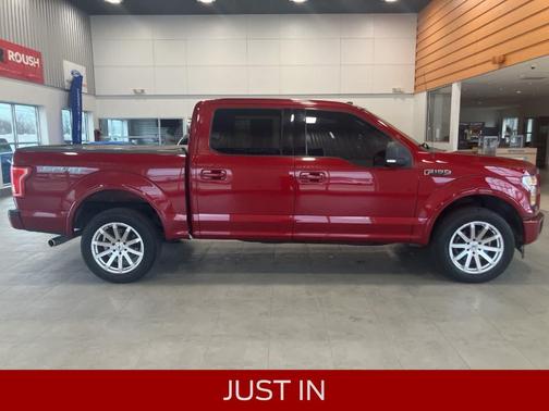 Ruby Red Metallic Tinted Clearcoat 2017 Ford F-150 XLT
