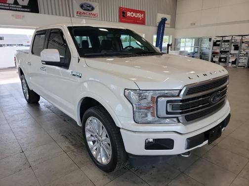 White Platinum Tri-Coat Metallic 2019 Ford F-150 Limited