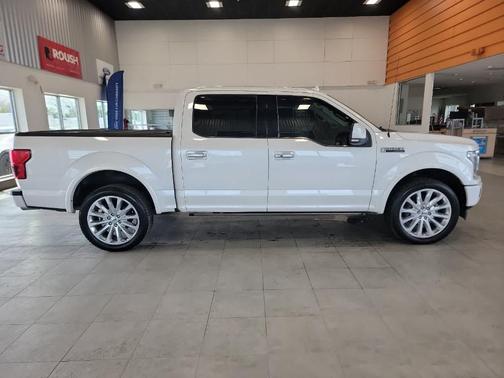 White Platinum Tri-Coat Metallic 2019 Ford F-150 Limited