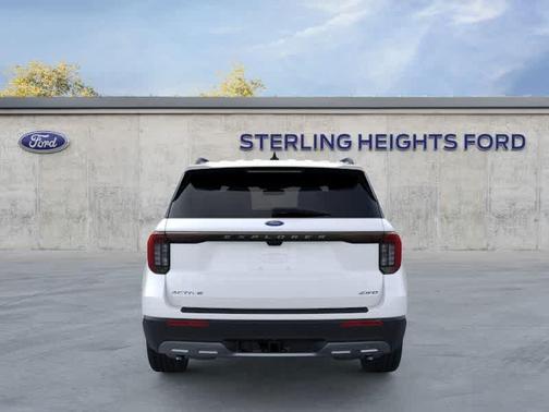 Star White 2026 Ford Explorer Active