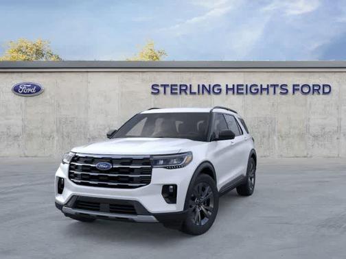 Star White 2026 Ford Explorer Active