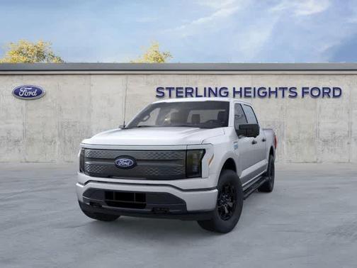 Iconic Silver Metallic 2025 Ford F-150 Lightning XLT
