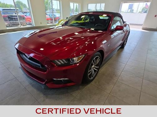Ruby Red Metallic Tinted Clearcoat 2017 Ford Mustang GT Premium