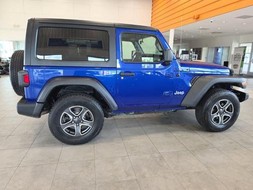 Ocean Blue Metallic 2020 Jeep Wrangler Sport