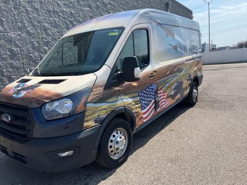 Blue Jeans Metallic 2021 Ford Transit-250