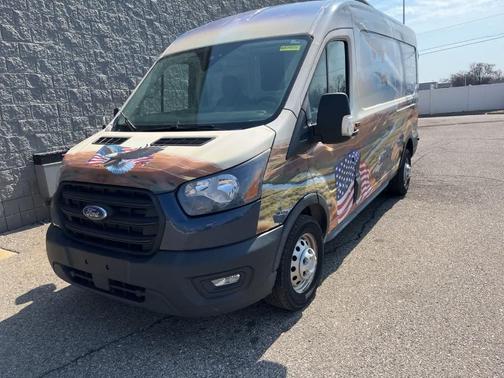 Blue Jeans Metallic 2021 Ford Transit-250