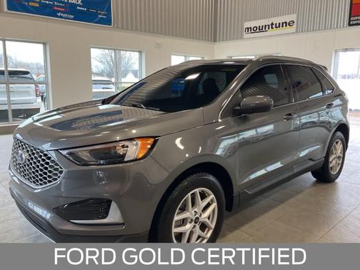 Carbonized Gray Metallic 2023 Ford Edge SEL