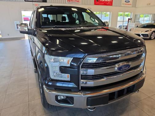 Shadow Black 2016 Ford F-150 Lariat