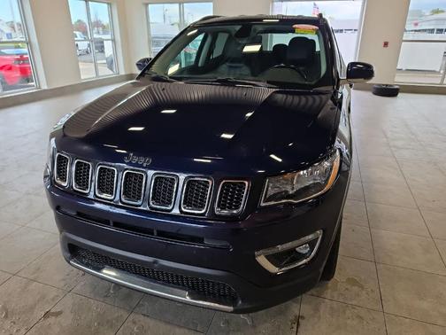 Jazz Blue Pearlcoat 2019 Jeep Compass Limited