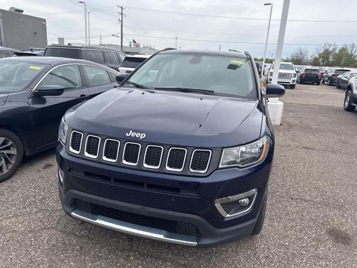 Jazz Blue Pearlcoat 2019 Jeep Compass Limited