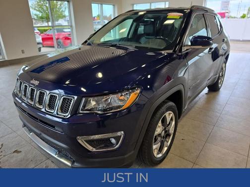 Jazz Blue Pearlcoat 2019 Jeep Compass Limited