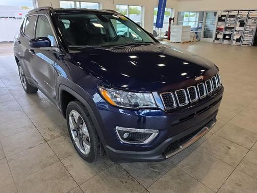 Jazz Blue Pearlcoat 2019 Jeep Compass Limited