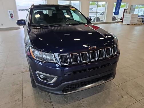 Jazz Blue Pearlcoat 2019 Jeep Compass Limited