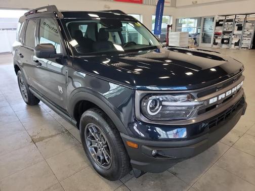 Alto Blue Metallic Tinted Clearcoat 2023 Ford Bronco Sport Big Bend