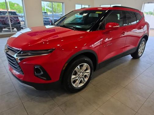 Red 2020 Chevrolet Blazer 1LT