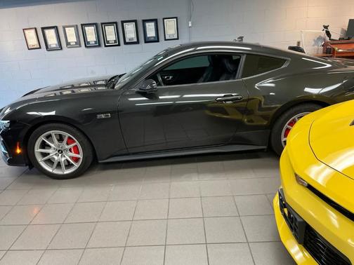 Dark Matter Gray Metallic 2024 Ford Mustang GT Premium