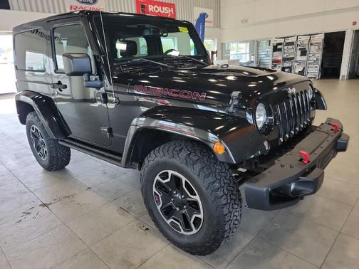 Black Clearcoat 2015 Jeep Wrangler Rubicon