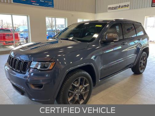 Slate Blue Pearlcoat 2021 Jeep Grand Cherokee Limited