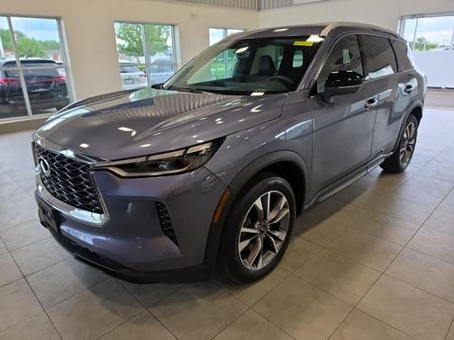 Blue 2024 INFINITI QX60 Luxe