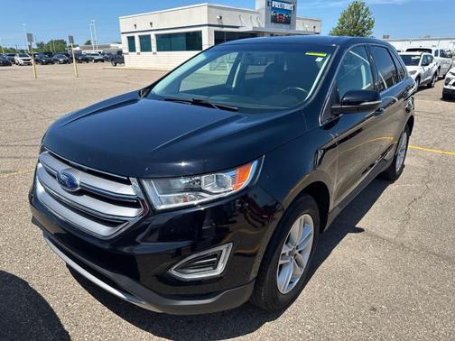 Shadow Black 2017 Ford Edge SEL