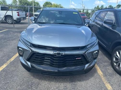 Sterling Gray Metallic 2024 Chevrolet Blazer RS