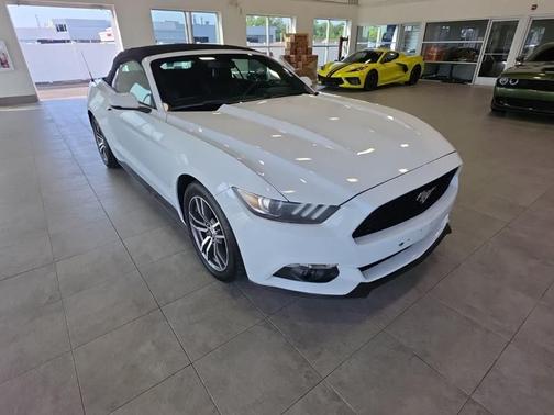 Oxford White 2017 Ford Mustang EcoBoost Premium