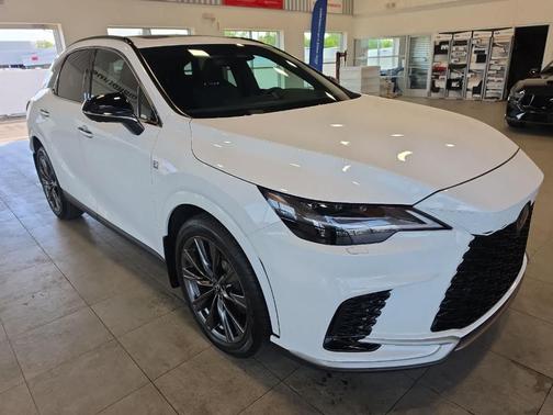 Ultra White 2024 Lexus RX 350 F SPORT Handling