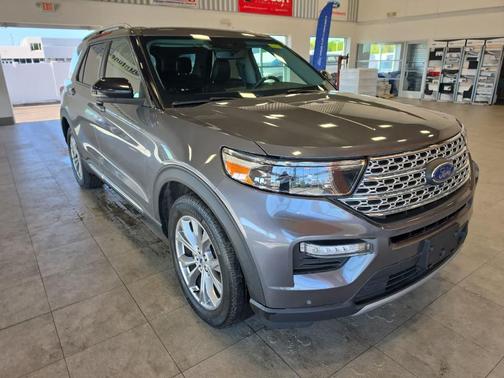 Carbonized Gray Metallic 2022 Ford Explorer Limited