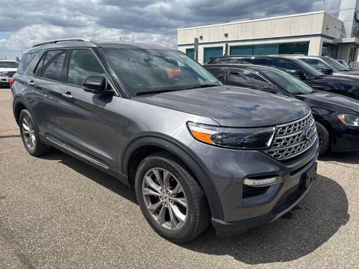 Carbonized Gray Metallic 2022 Ford Explorer Limited
