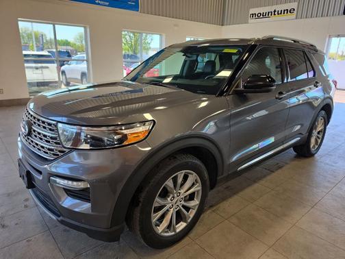 Carbonized Gray Metallic 2022 Ford Explorer Limited