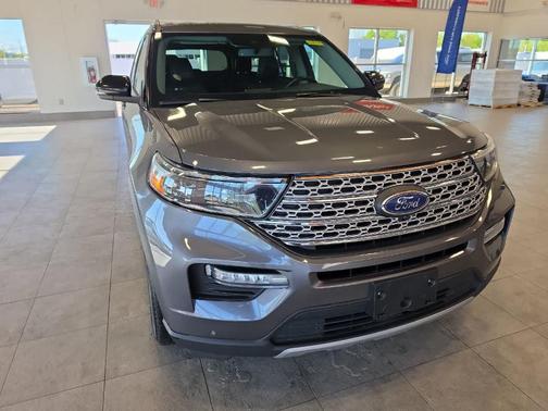 Carbonized Gray Metallic 2022 Ford Explorer Limited
