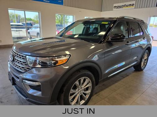 Carbonized Gray Metallic 2022 Ford Explorer Limited