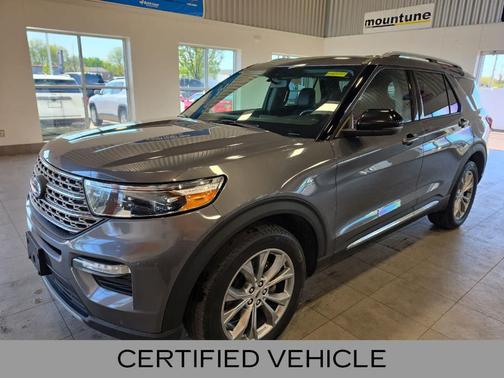 Carbonized Gray Metallic 2022 Ford Explorer Limited