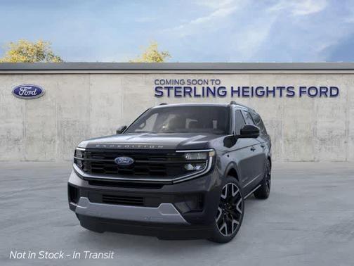 Black 2025 Ford Expedition Max Platinum