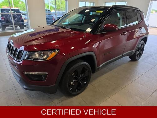 Velvet Red Pearlcoat 2021 Jeep Compass Altitude