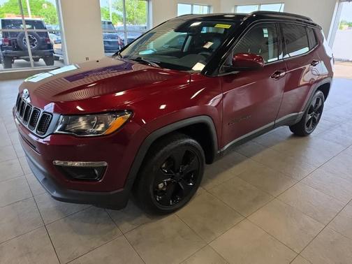Velvet Red Pearlcoat 2021 Jeep Compass Altitude