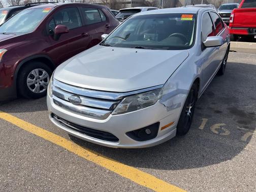 Silver 2010 Ford Fusion SE