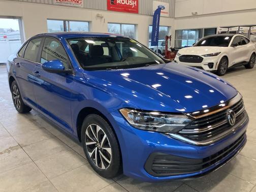 Rising Blue Metallic 2024 Volkswagen Jetta 1.5T S