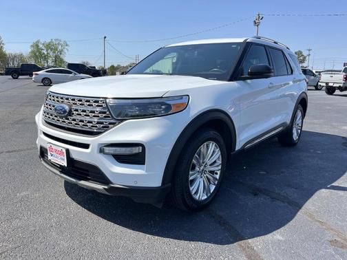 Oxford White 2020 Ford Explorer Limited