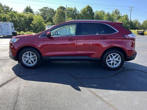 Red Metallic 2024 Ford Edge SEL
