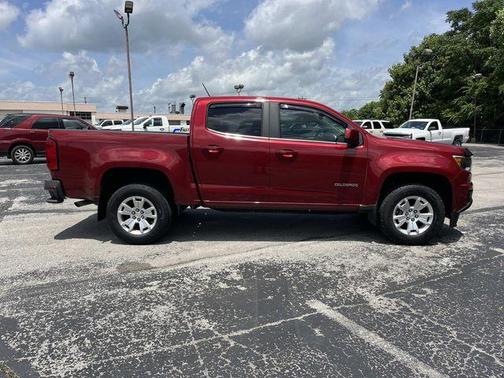 Cajun Red Tintcoat 2019 Chevrolet Colorado LT