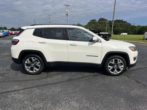 White Clearcoat 2021 Jeep Compass Limited
