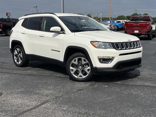 White Clearcoat 2021 Jeep Compass Limited