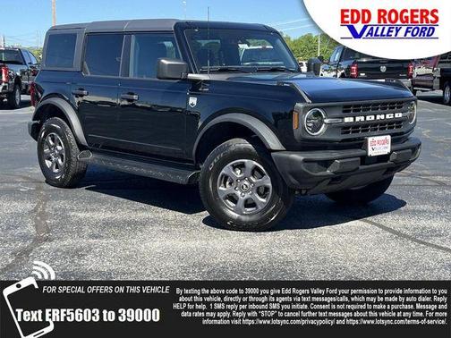 Shadow Black 2025 Ford Bronco Big Bend