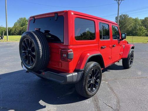 Firecracker Red Clearcoat 2025 Jeep Wrangler 4xe Sahara